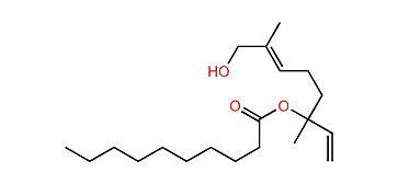 8-Hydroxylinalyl decanoate